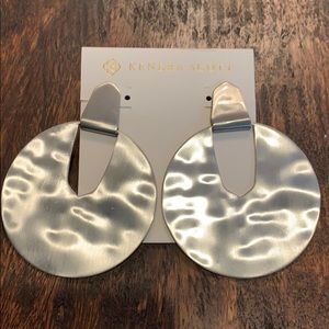 Kendra Scott Diane - Silver Statement earrings